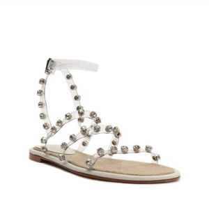 Schutz Steph Vinyl Sandals